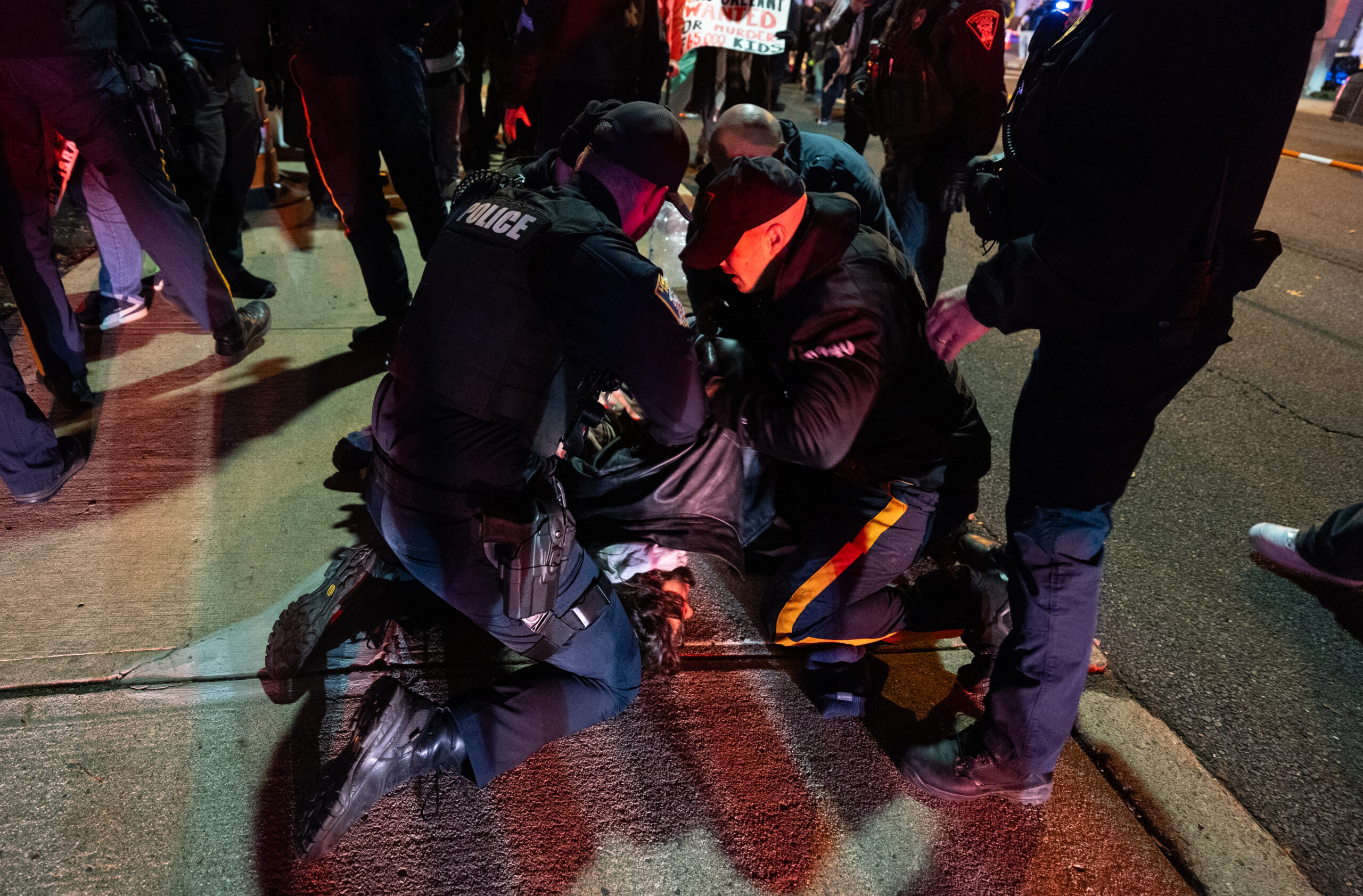 Livingston, NJ: Protest Against War Criminal Yoav Gallant Repressed
